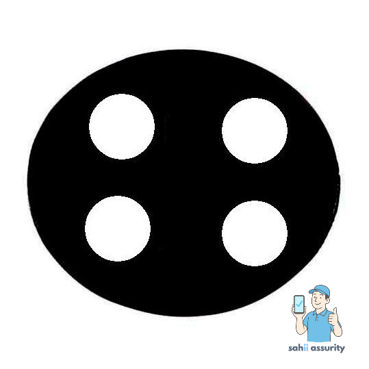 Camera Lens for Vivo X Fold Plus 5G Black